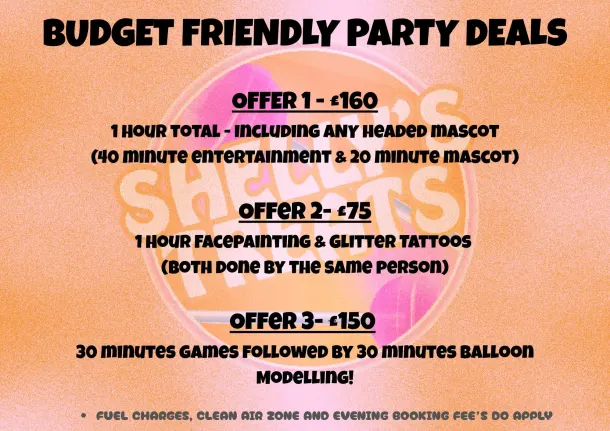 Budget Friendly Party Deals