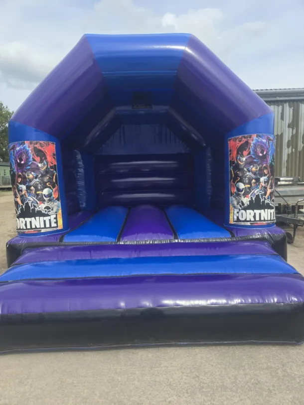 Cocomellon And Purple A Frame Bouncy Castle