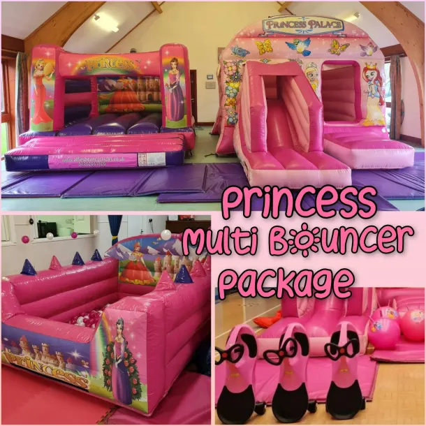 Princess Castle Multi Bouncer Package