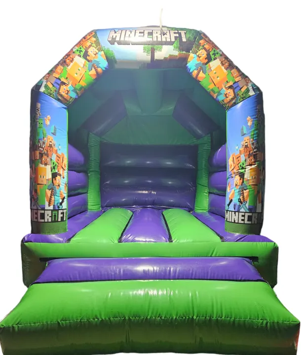 Minecraft Bouncy Castle 10x12ft