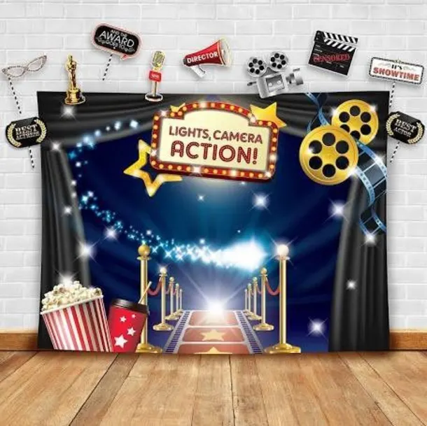 Movie Photo Backdrop