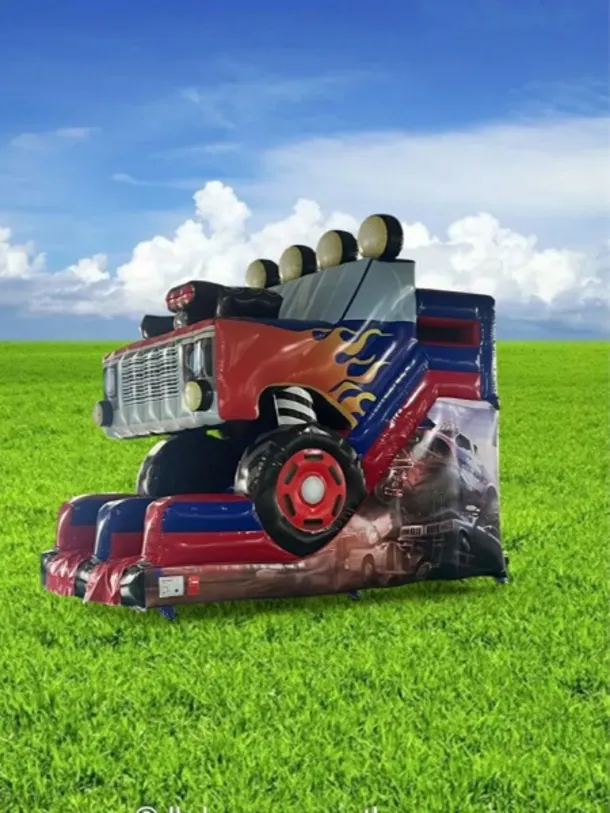 3d Monster Truck Slide 6ft