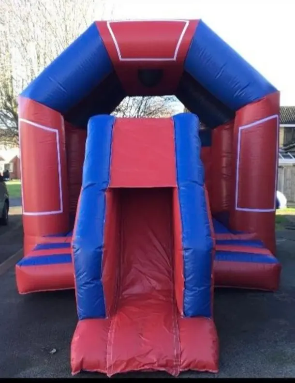Large Red Velcro Bounce And Slide