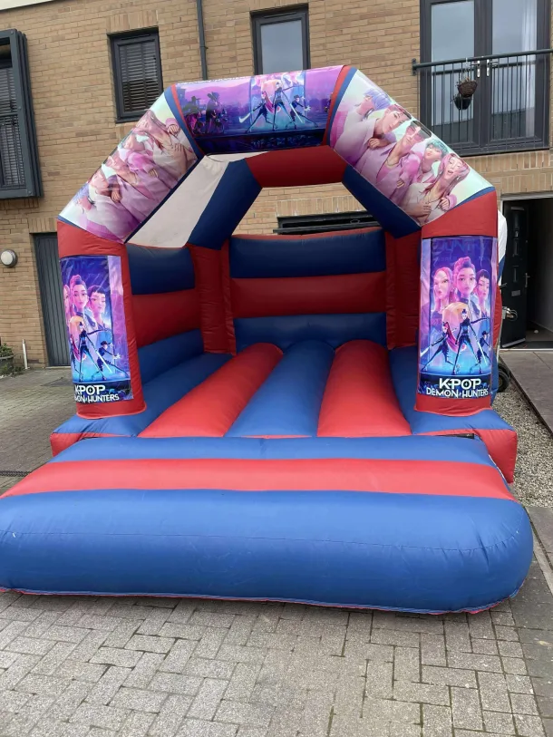 K Pop Demon Hunters Bouncy Castle