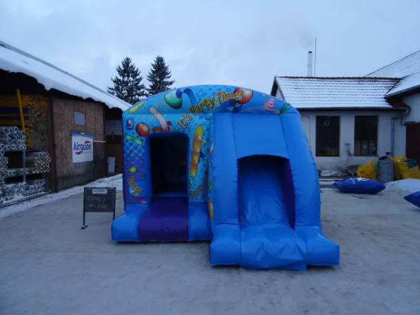 Party Themed Box Jump And Slide