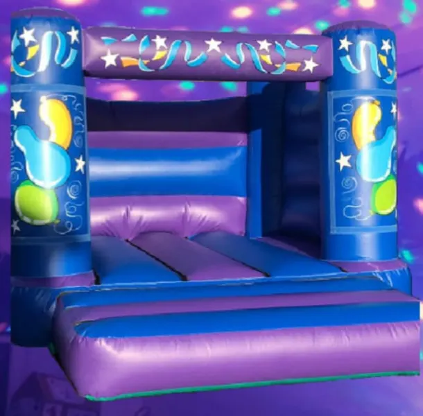 Blue And Purple Party Themed Castle