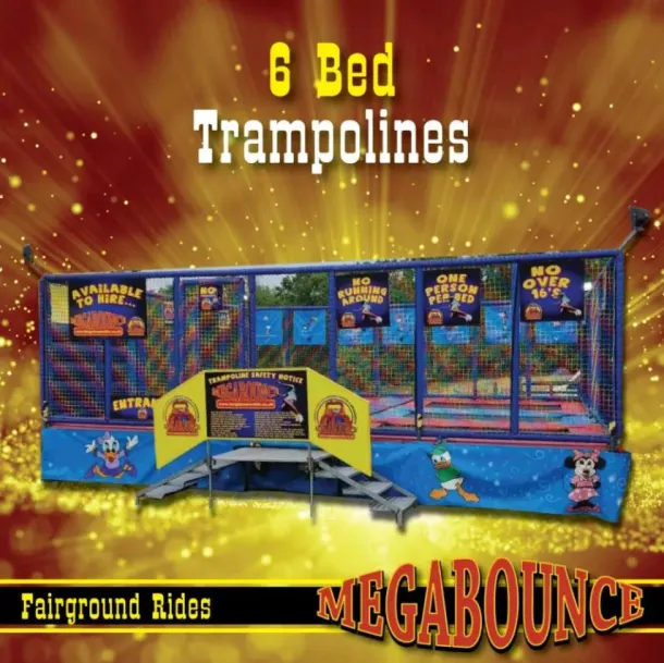 6 Bed Trampolines