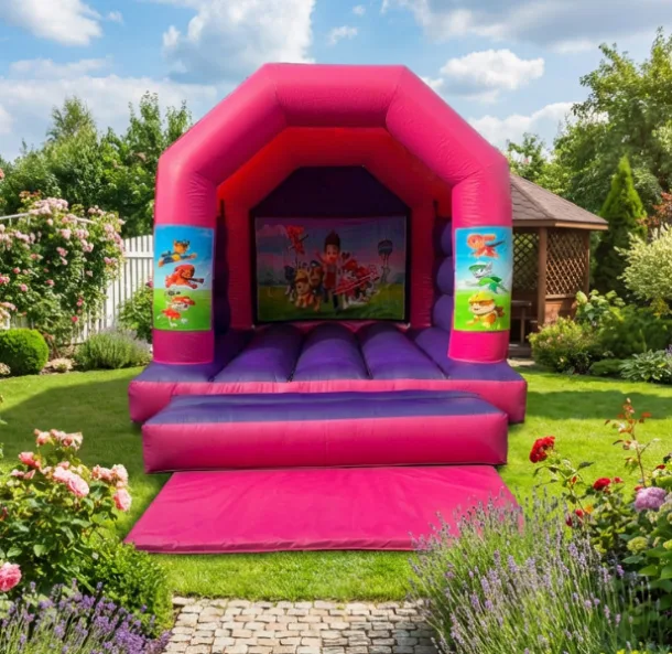 12ft X 12ft Pink And Purple - Paw Patrol Theme