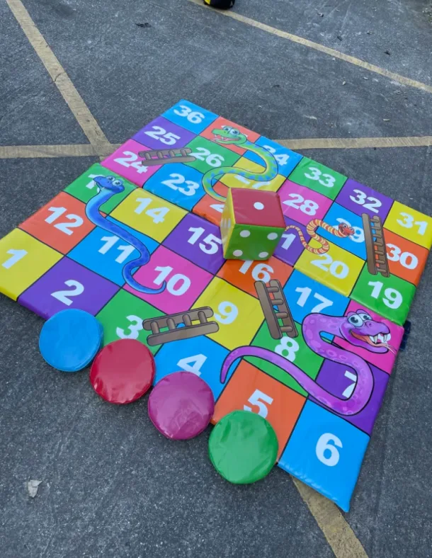 Giant Snakes And Ladders 6ft X 6ft