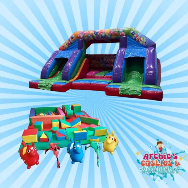 Double Slide And Soft Play Package