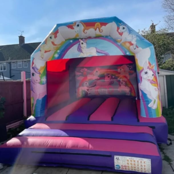 Unicorn Bouncy Castle