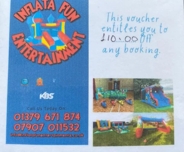 10 Pound Voucher