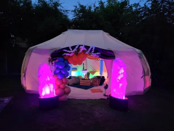 Bell Tent Birthday Package 6m