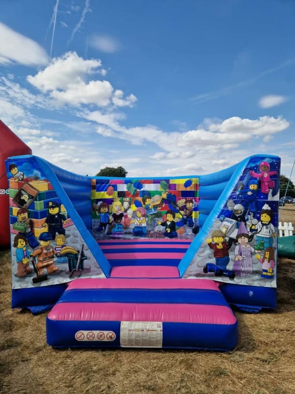 12ft X 12ft Low Height Lego Bouncy Castle