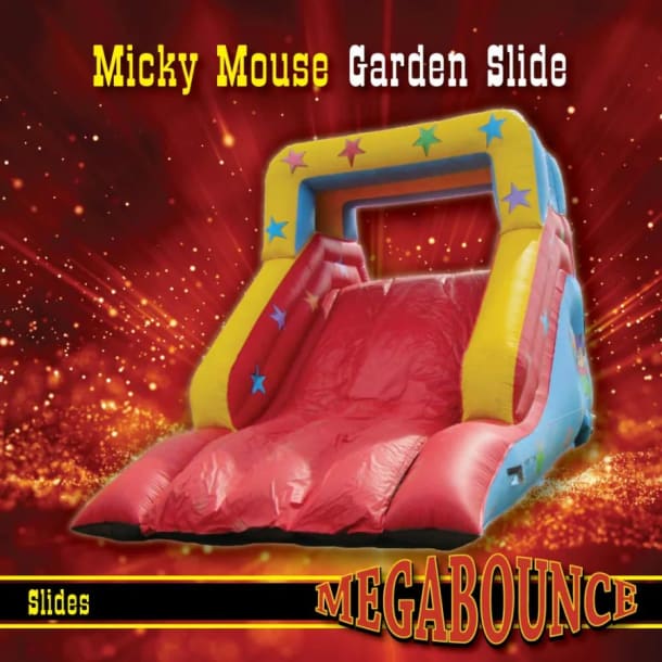 12.3ft Mickey Mouse Garden Slide