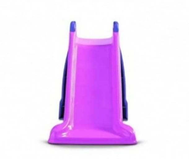 Purple Plastic Slide