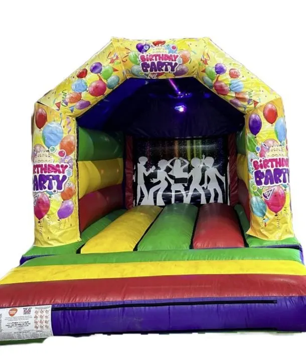 Birthday Party Disco Bouncy Castle