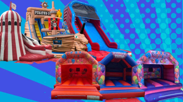 Inflatable High Slide  Any Kids Bouncy Castle