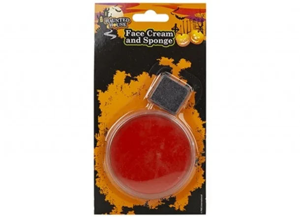 Orange Face Cream With Sponge 10g