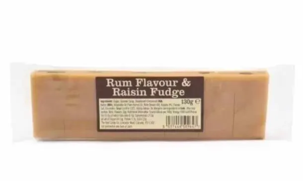 Candy Co Rum And Raisin Fudge