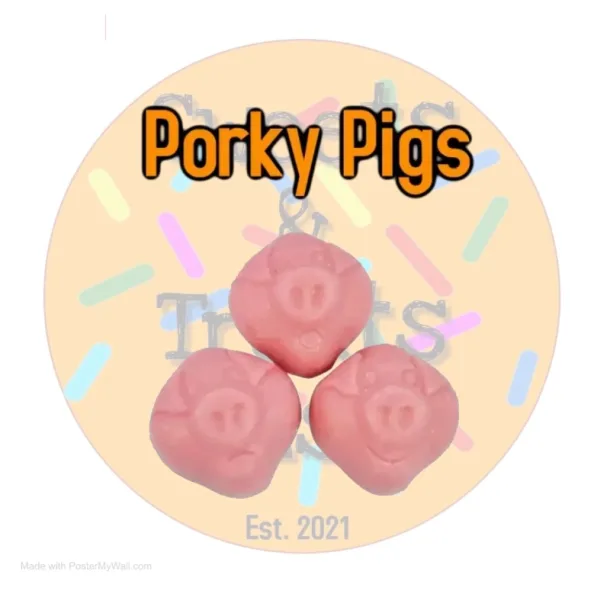 100g Porky Pigs