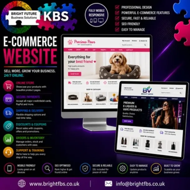 Website With E-commerce