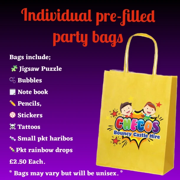 Individual Pre-filled Party Bags