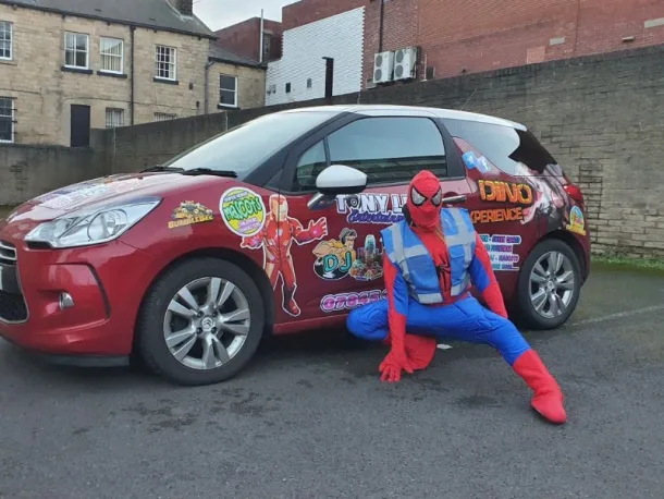 Spiderman Mascot Hire