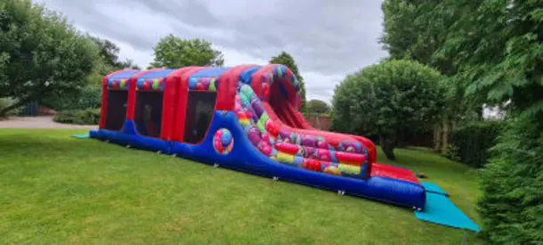 15ft X 11ft Multi Coloured Kids Bouncy Castles