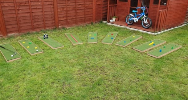 Mini Golf Hire 9x Course Crazy Golf Hire