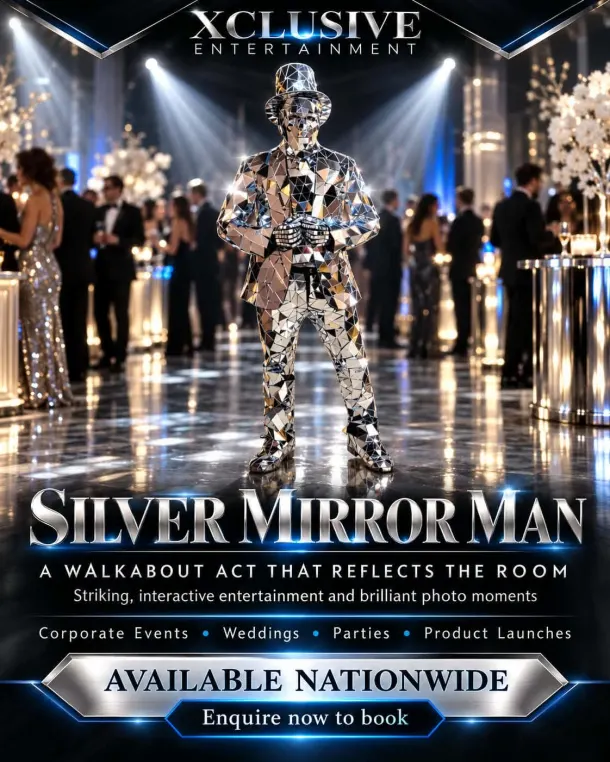Silver Mirror Man