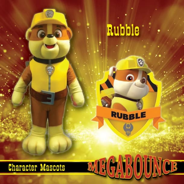 Rubble Mascot Hire
