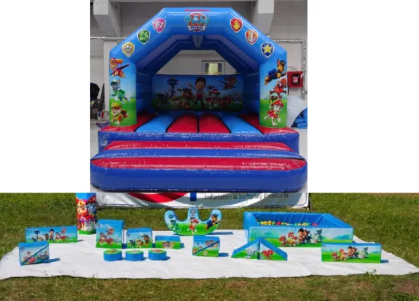 Paw Patrol Castle And Soft Play Package