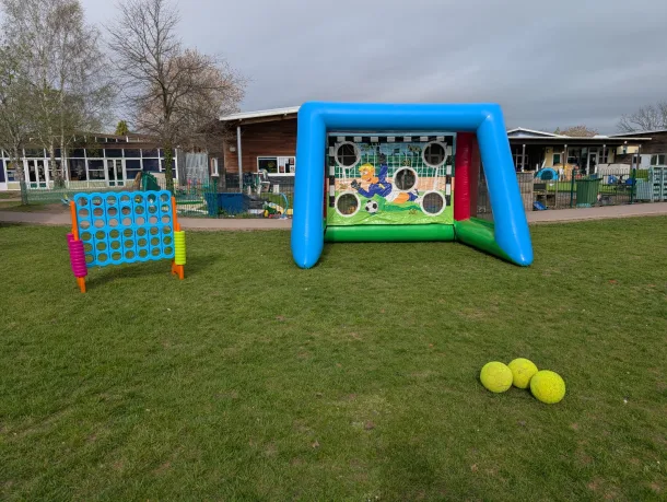 Inflatable Football Shoot Out