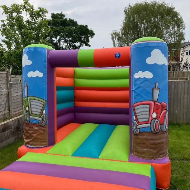 Tractor Bouncy Castle Hire