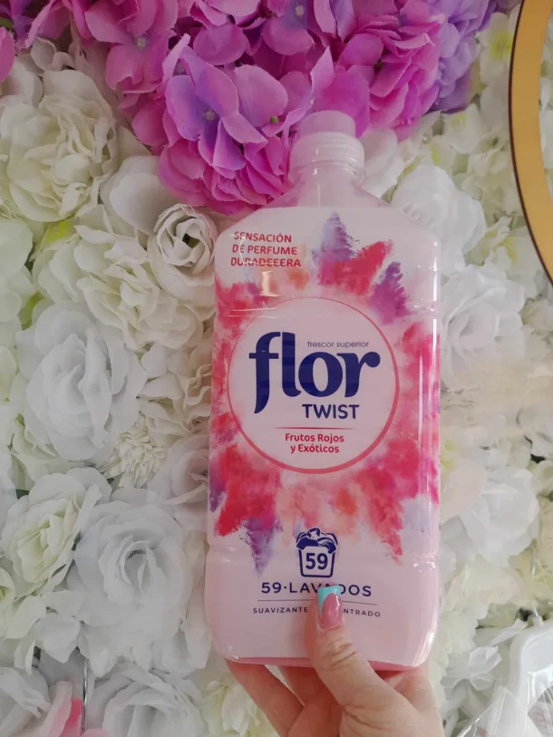 Flor Twist Fabric Softener - Red And Exotic Fruits