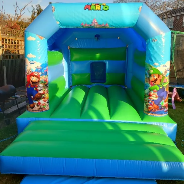 Mario Blue Disco Party