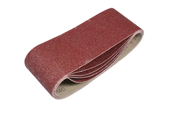 75 X 457mm Sanding Belts 80 Grit Pack Of 5