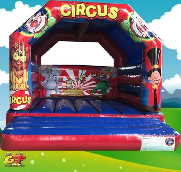 Circus Themed Bouncy Castle