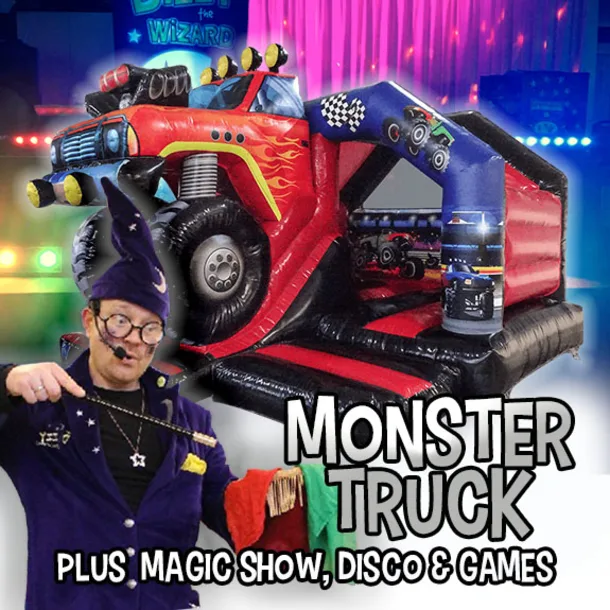 Monster Truck And Magic Show Little Disco  Games