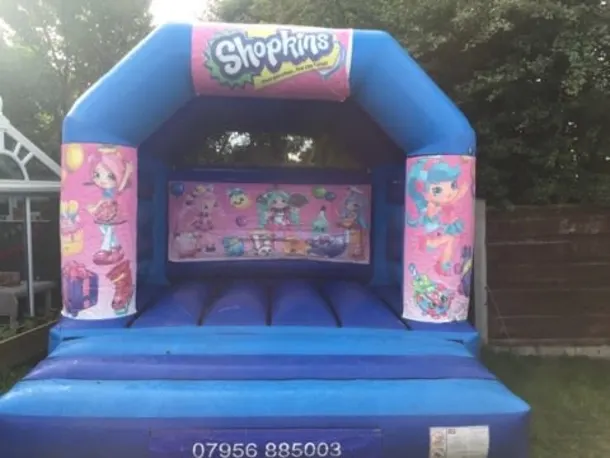 Shopkins Bouncy Castle - 12 X 14