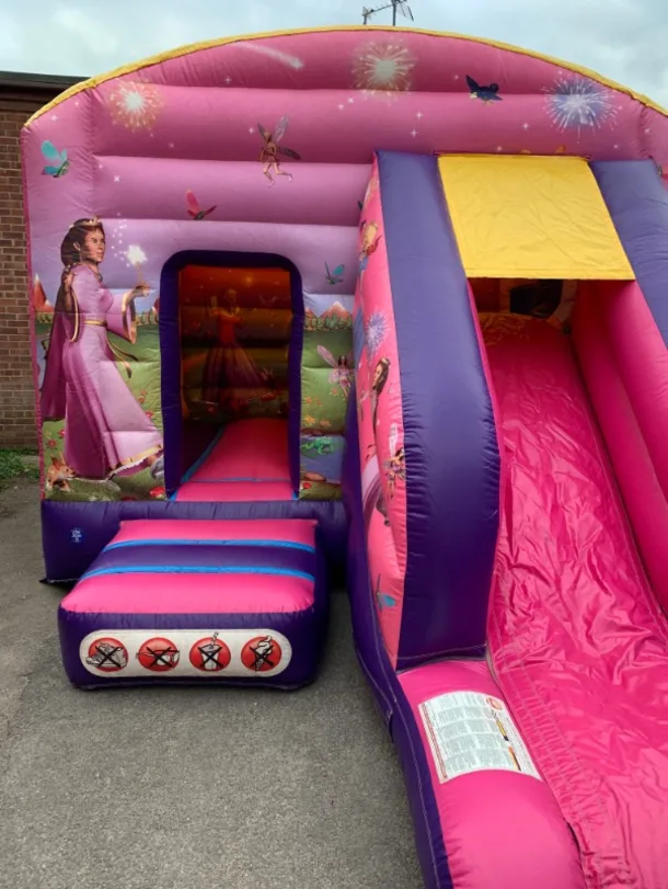 Princess Slide Bouncy Castle