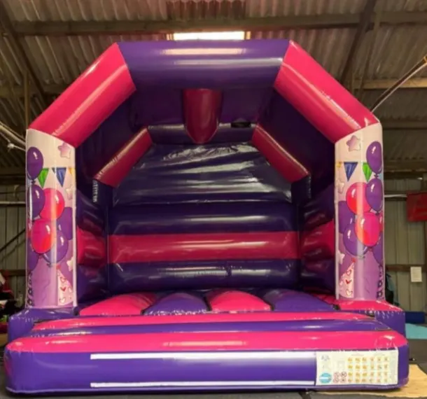 New For 2025 - 12 X 12 Pink Purple Party Castle