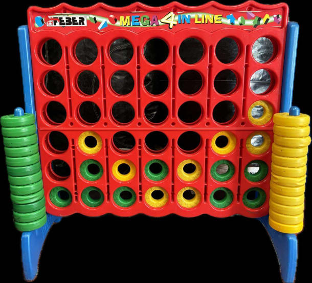 Red Connect Four Hire