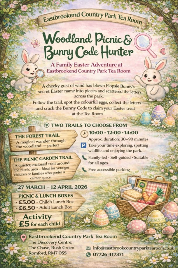 Woodland Picnic And Bunny Code Hunter
