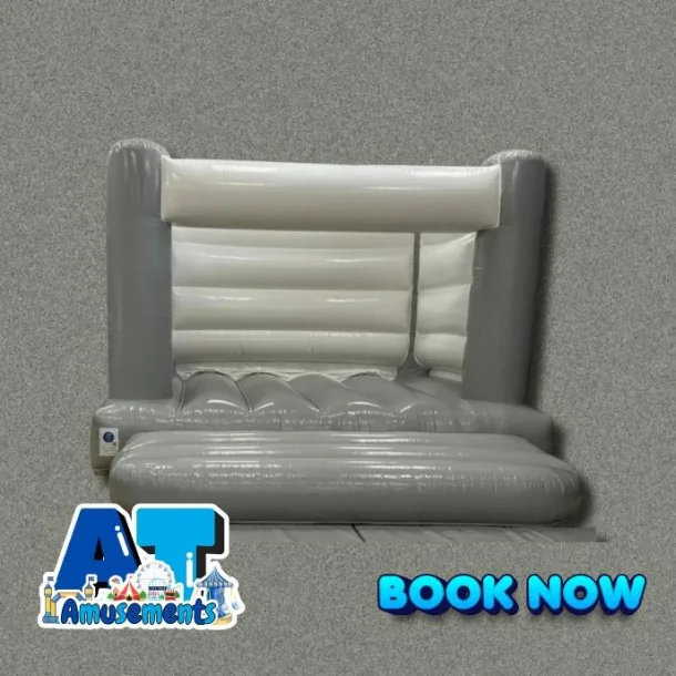 Grey Bouncy Castle Hire