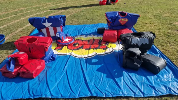 Superhero Adult  And Childrens Sumo Suits