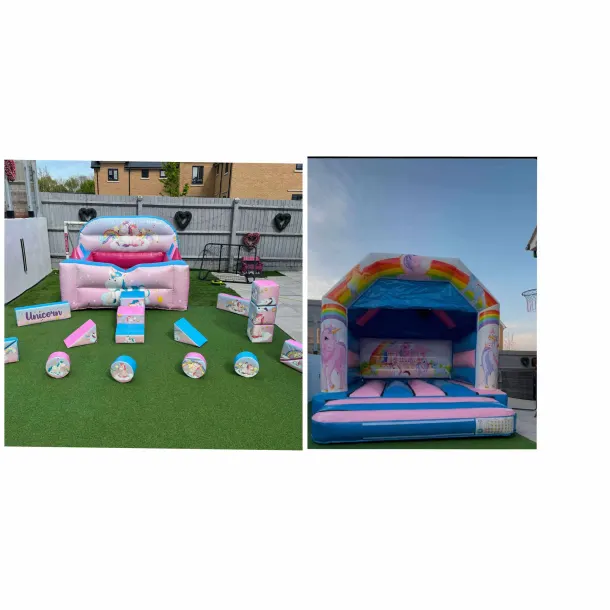 Unicorn Castle And Soft Play Package