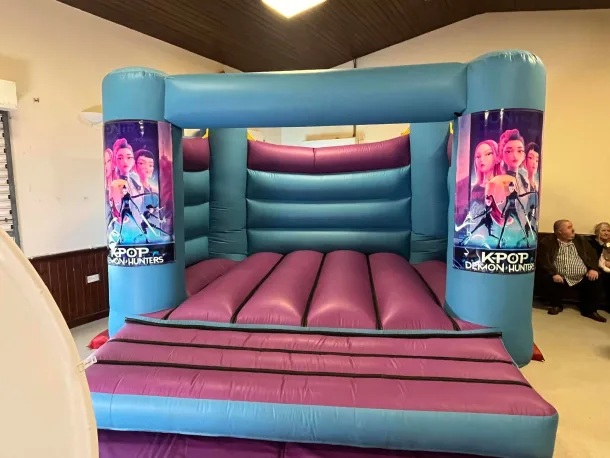 K Pop Bouncy Castle