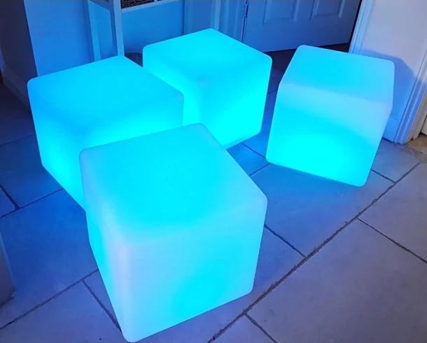 Led Cube Seat Hire